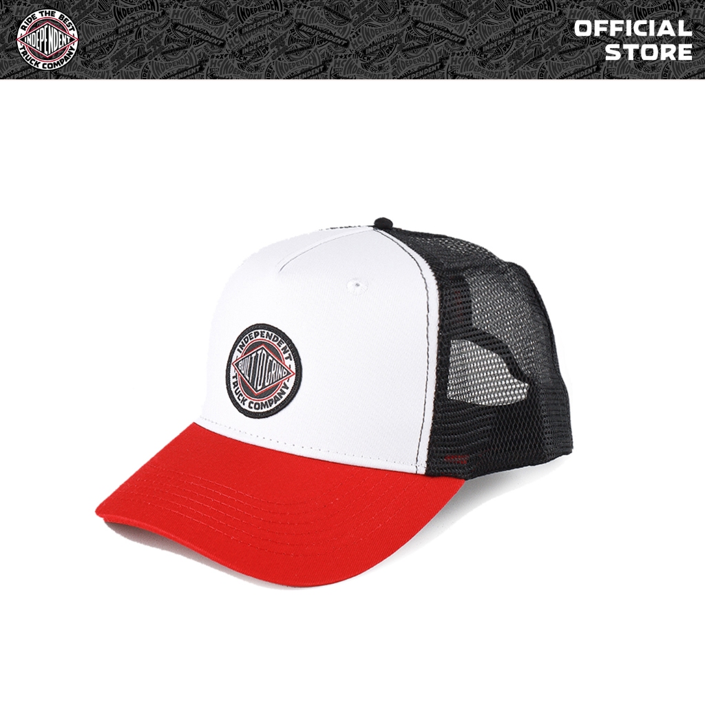 Independent Btg Summit Trucker Topi Pria IN1222004 white