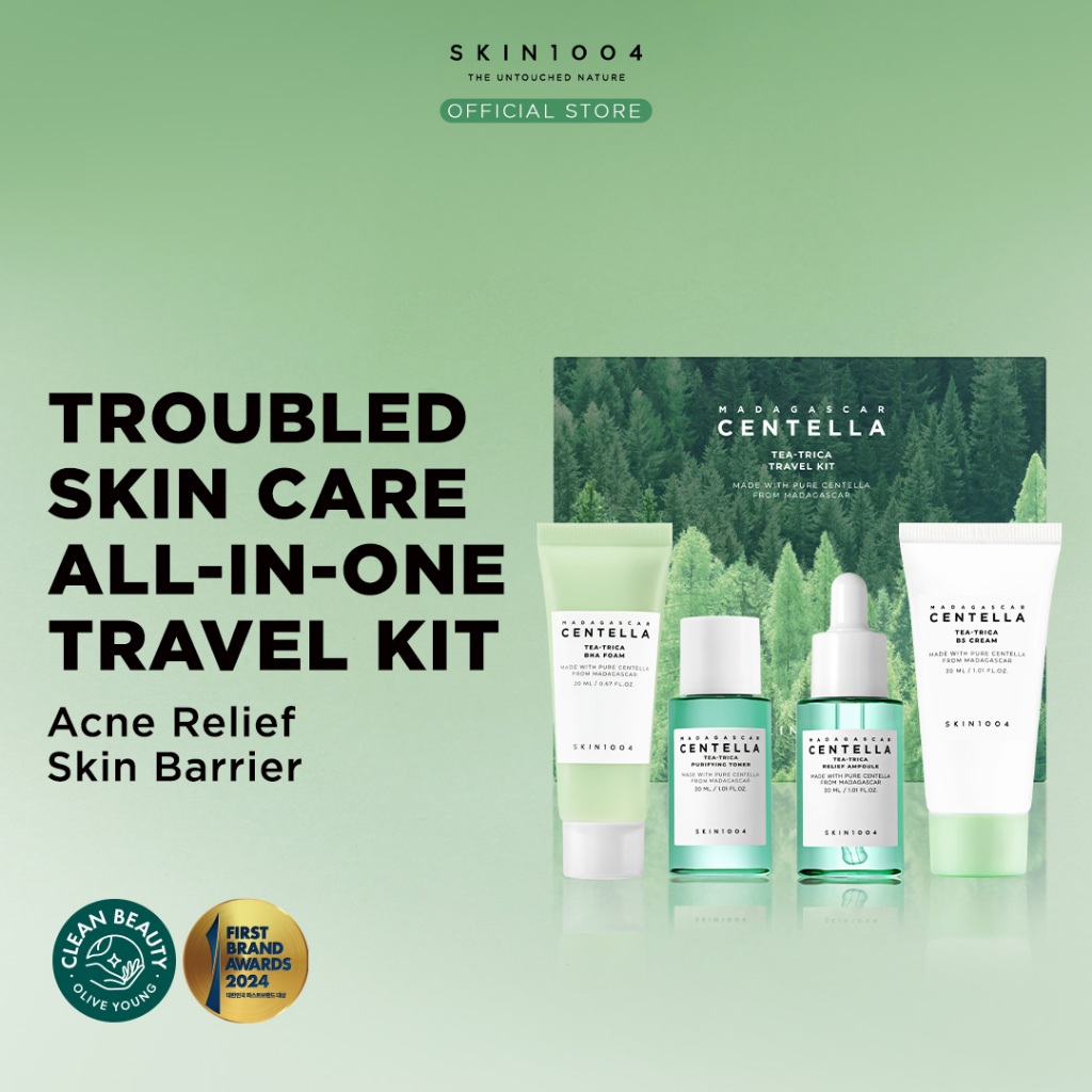 SKIN1004 Madagascar Centella Tea-Trica Travel Kit (box ver.)