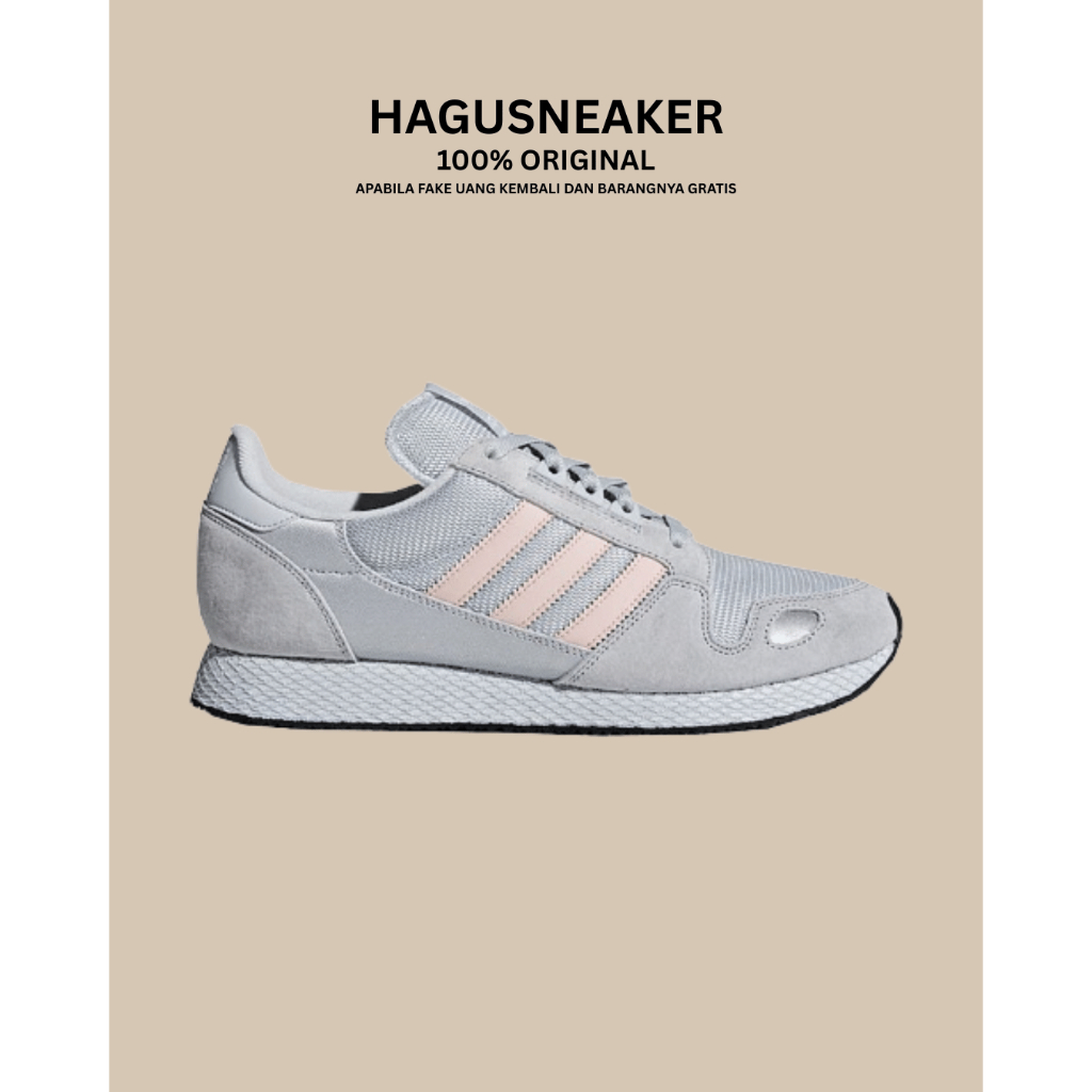 ADIDAS ZX452 SPEZIAL [ABU-ABU/PINK] #B41823 GARANSI 100% ORIGINAL