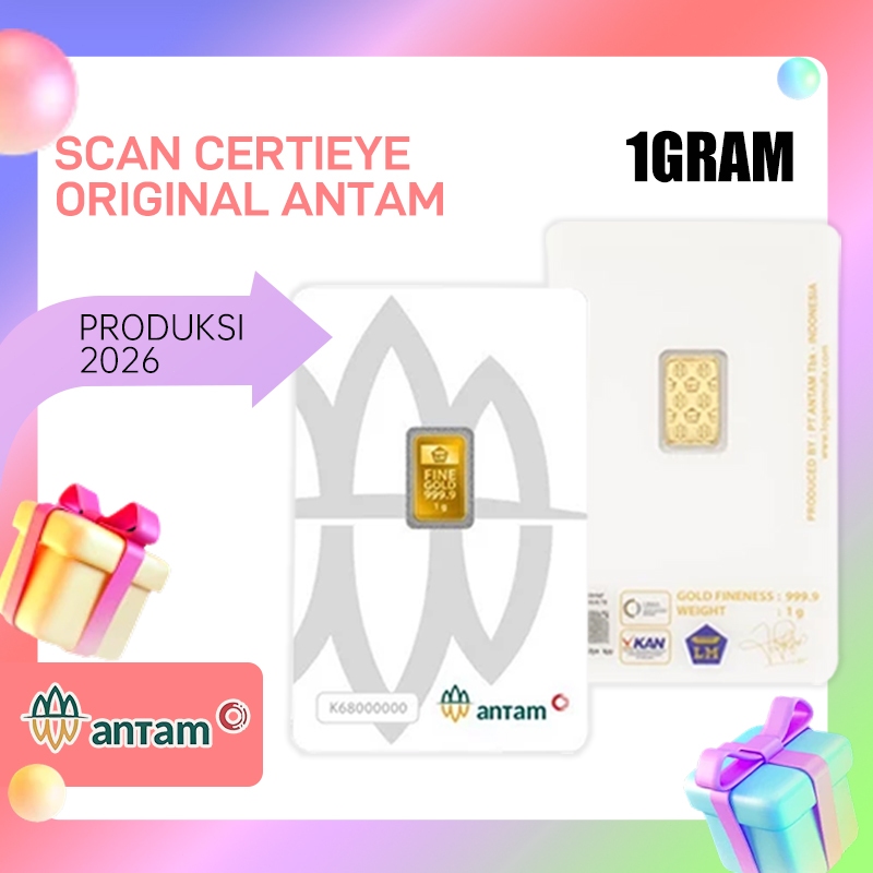 Antam Logam Mulia Emas Antam 1 Gram Emas Logam Mulia Antam 1 Gram