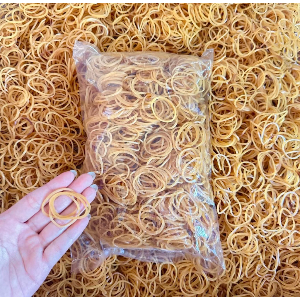 Karet Gelang Pentil Lubang Mini 1kg – Kuning