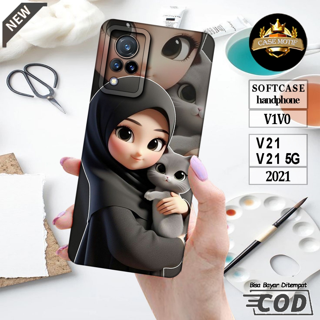 Softcase Hp VIVO V21 Casing VIVO V21 Terbaru 2021 Aksesoris Softcase Casing Silikon Case Hp Murah