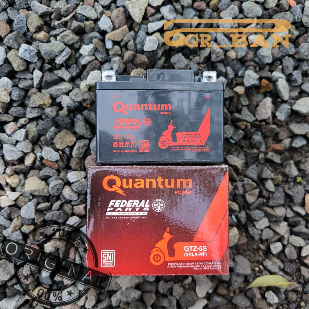 aki motor gtz5s - 12v aki federal quantum | aki beat