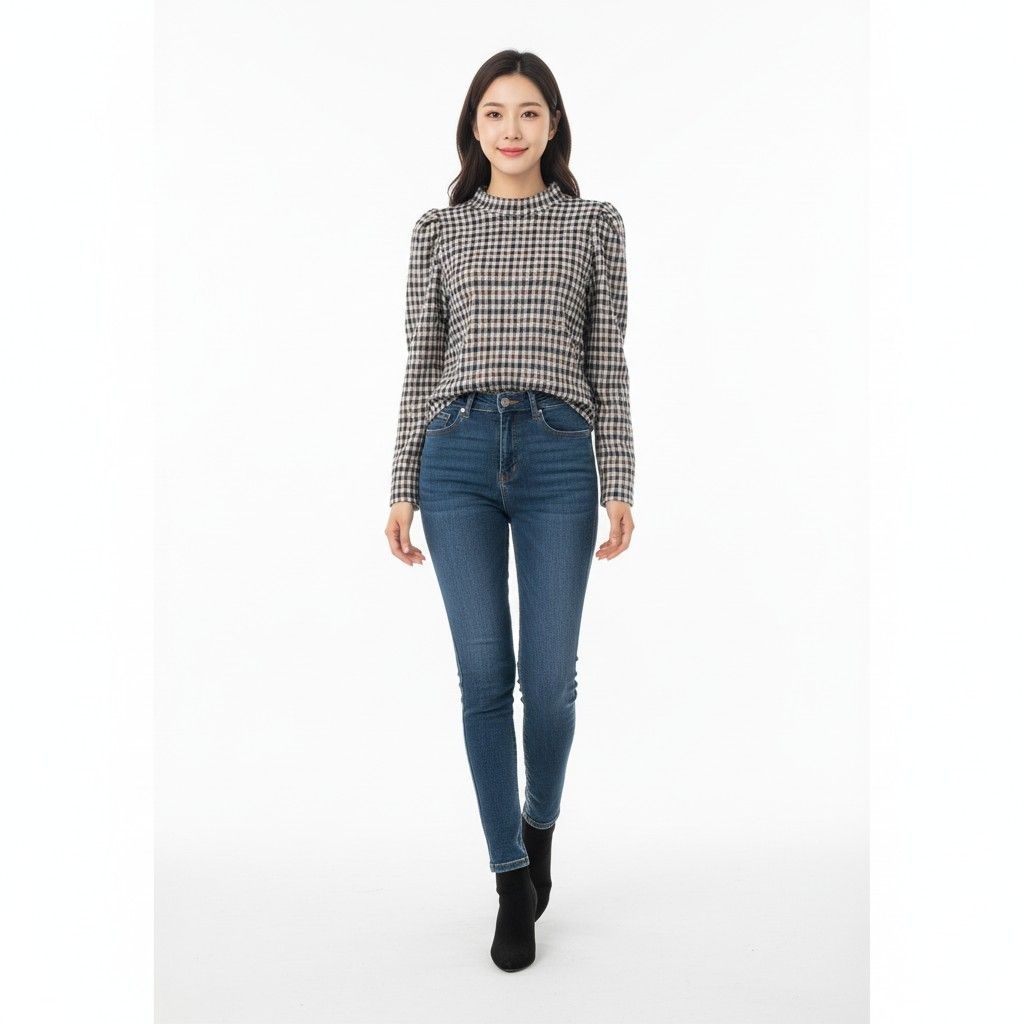 Atasan wanita flanel |blouse wanita flanel