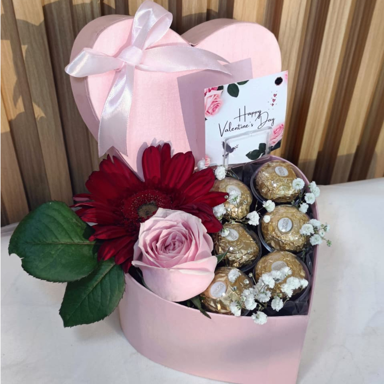 box coklat valentine box coklat bunga love valentine bloom box ferrero bloom box coklat bunga valent