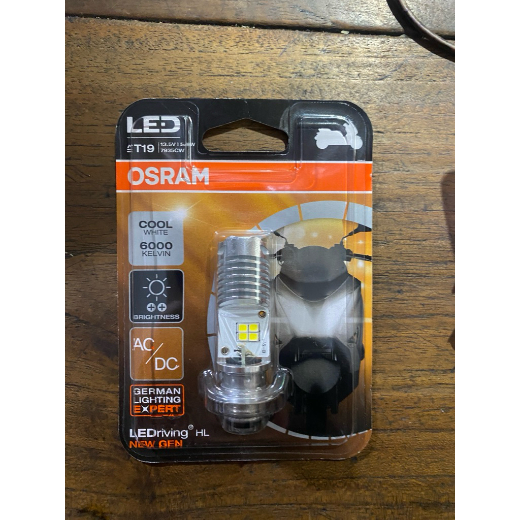 Bohlam LED Osram H6 Motor Putih