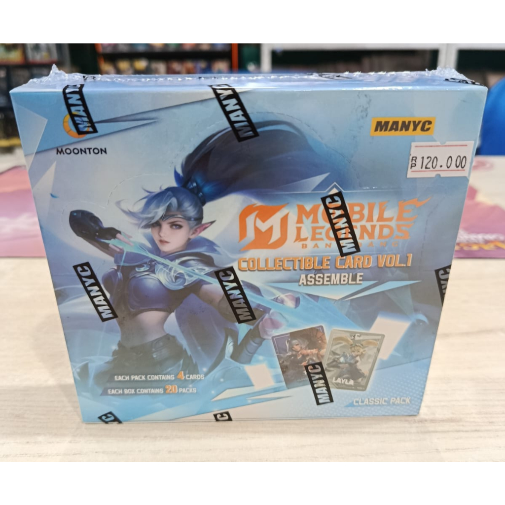 Mobile Legends Bang Bang Collection Cards Season 1 Classic Booster Box