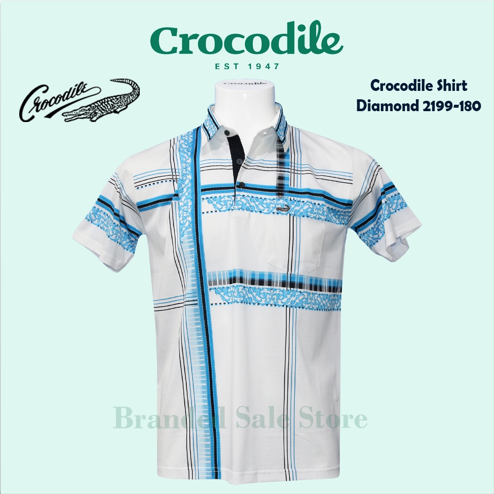 Polo Shirt Kaos Kerah Kemeja CROCODILE Diamond, 2199-180-03