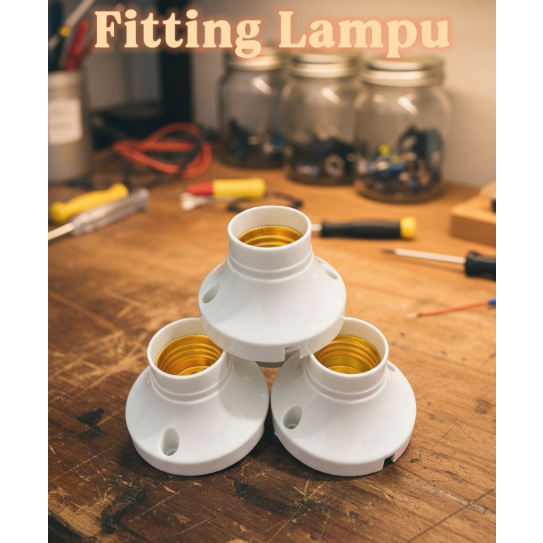 fitting lampu plafon minimalis / fitting lampu plafon mini