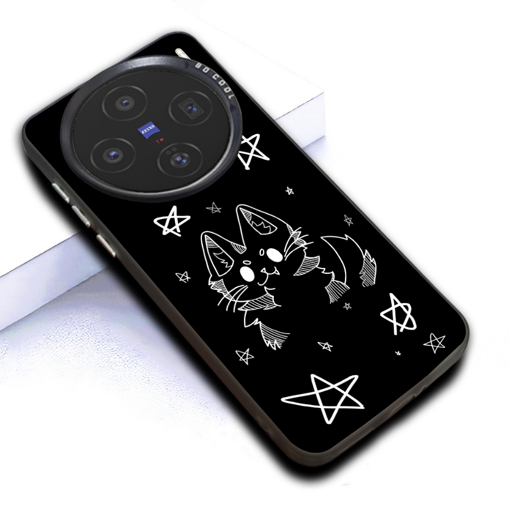 L33/softcase Hp VIVO  seri kompatibel untuk VIVO  X200 VIVO  X200 PRO VIVO  X100 hardcase silikon ke