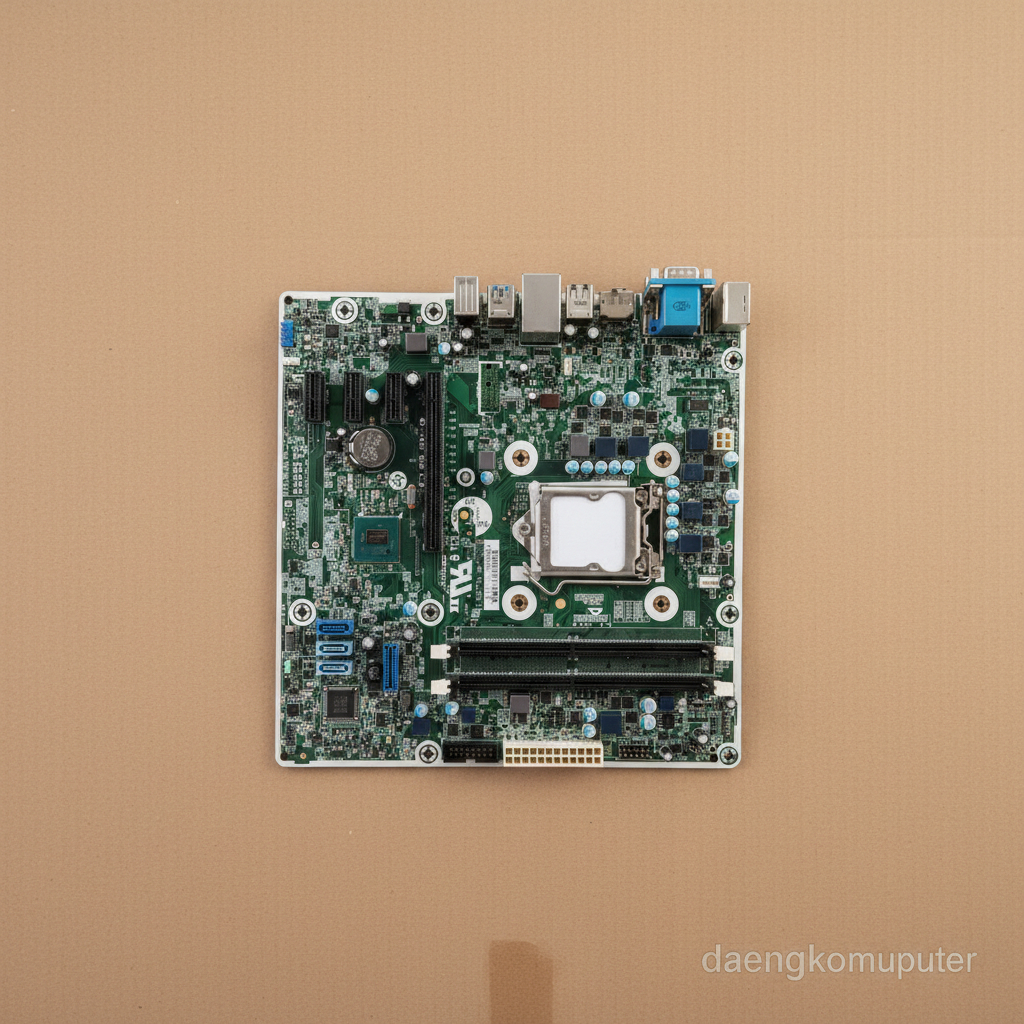 Motherboard PC Built Up HP Socket LGA 1151 Gen 6 | Support Power Supply Standar | Mainboard Original