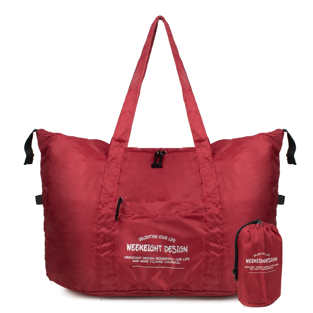 GROSIRAN OMYGOOSE Tas Travel Lipat Tas Belanja Lipat Ringan, Kuat, Bisa Dilipat Size Medium TFW 0307