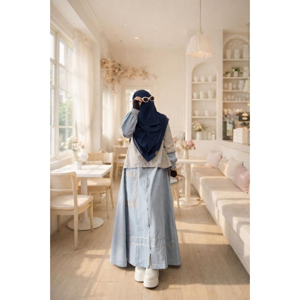 gamis set allura simply by laisa