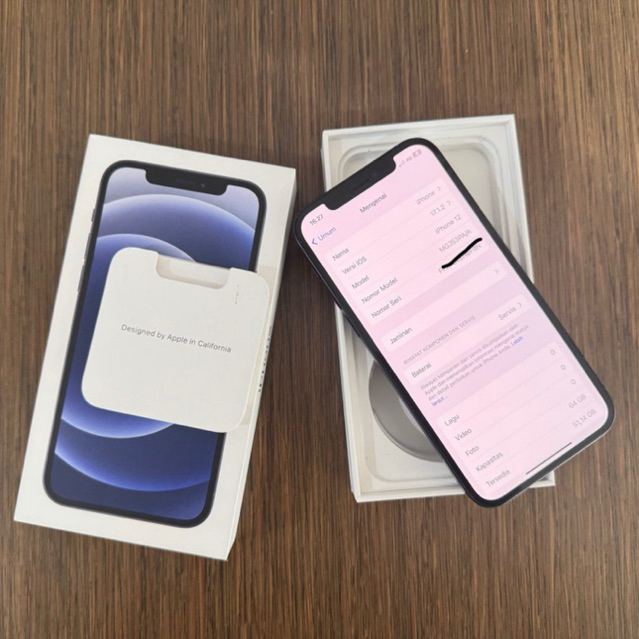 Apple iPhone 12 64gb Fullset Second iBox