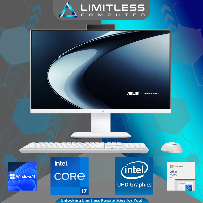 Asus EXPERTCENTRE P440VAK Intel Core i7 13620H 8GB 512GB 24" FHD Windows 11 OHM All in One PC AiO
