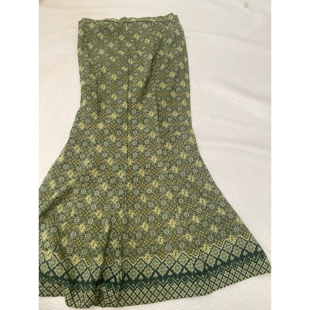 (PEL) Rok batik kebaya duyung hijau sage LP 75