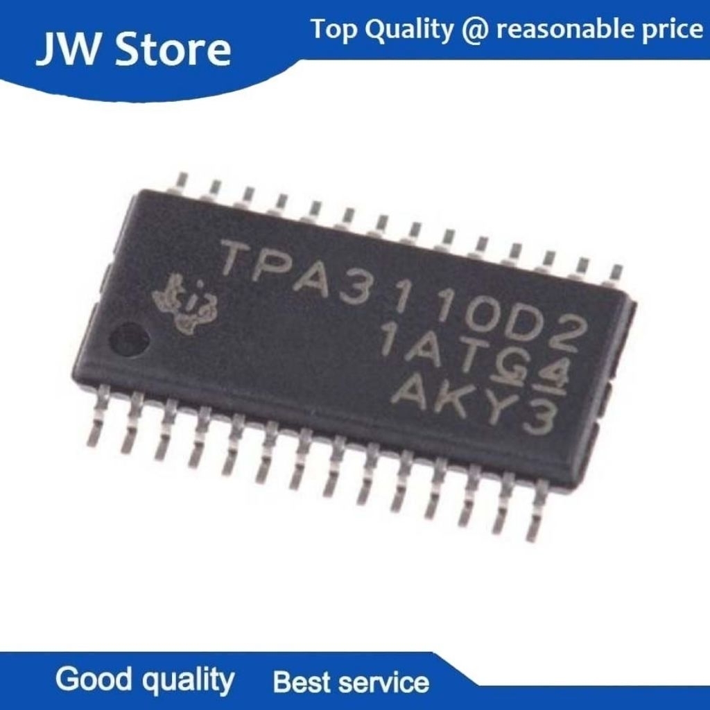 IC TPA3110 TPA3110D2 TPA3110D2PWPR 30W 2x15W Stereo Mono Power Amplifier Class-D Audio Amplifier