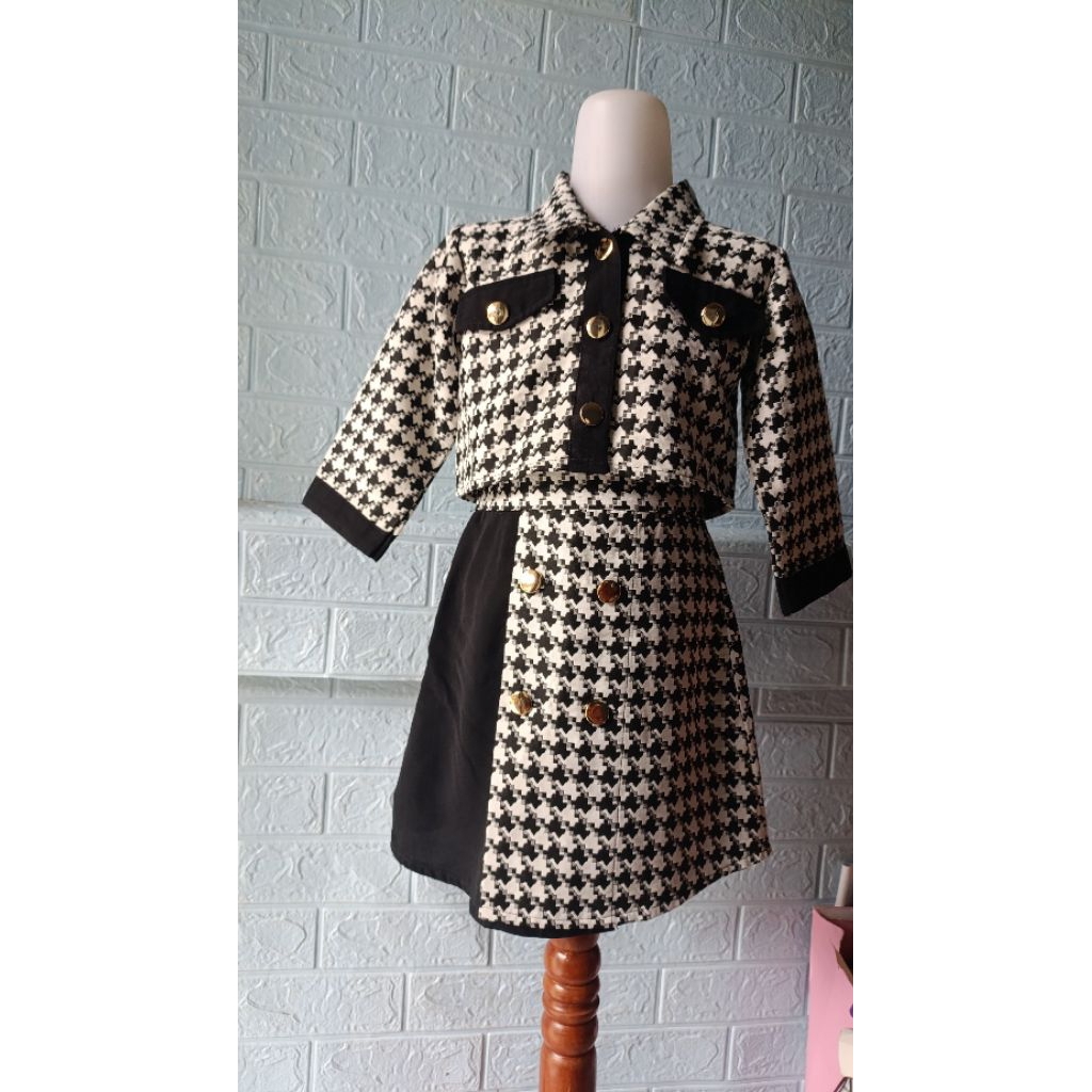 Preloved setelan rok anak perempuan