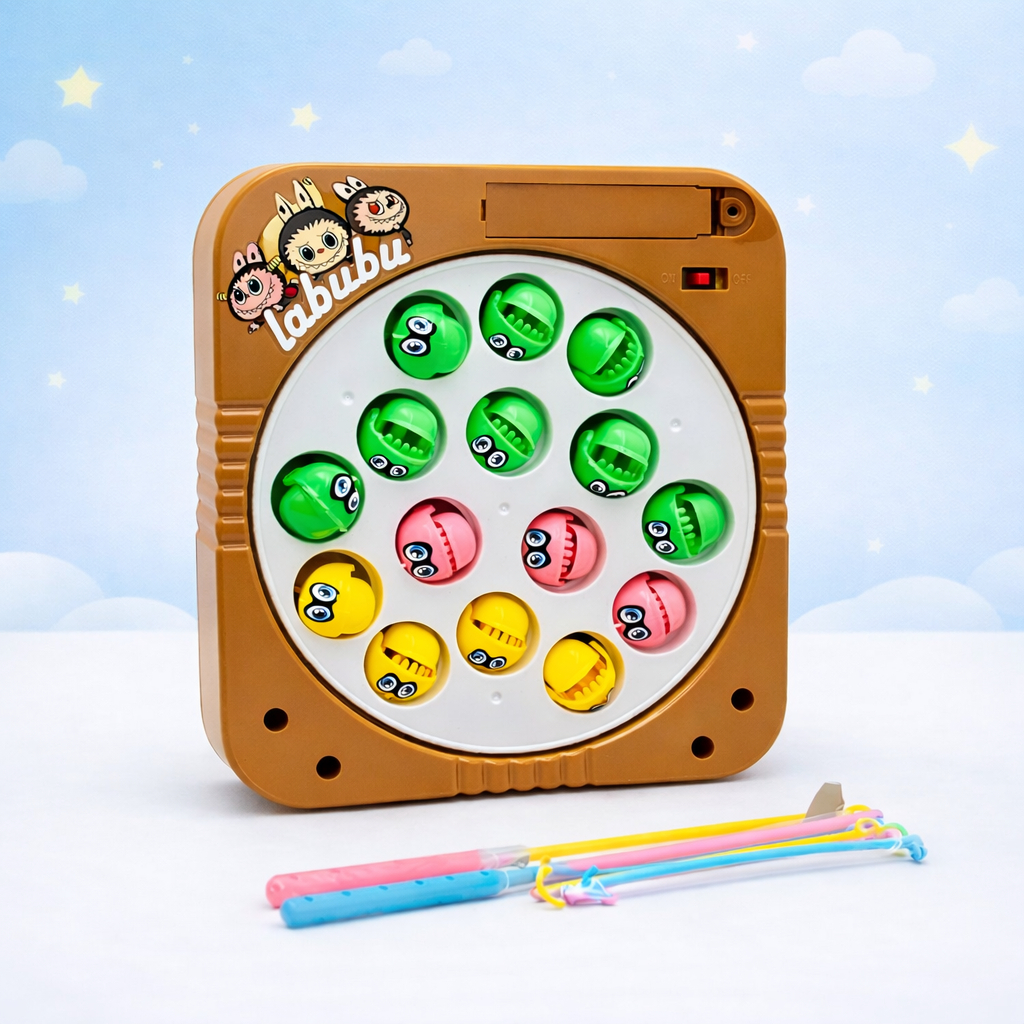 Mainan Anak Mancing Kolam Fishing Game Set Pancing Ikan Magnet