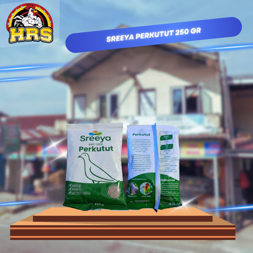 Sreeya Bird Seed Perkutut 250g Premium Quality