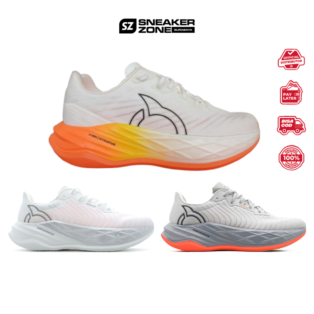SEPATU RUNNING ORTUSEIGHT LUNAR - LUNAR 1.1 - RUNNING ORTUSEIGHT - SPEED SESSION