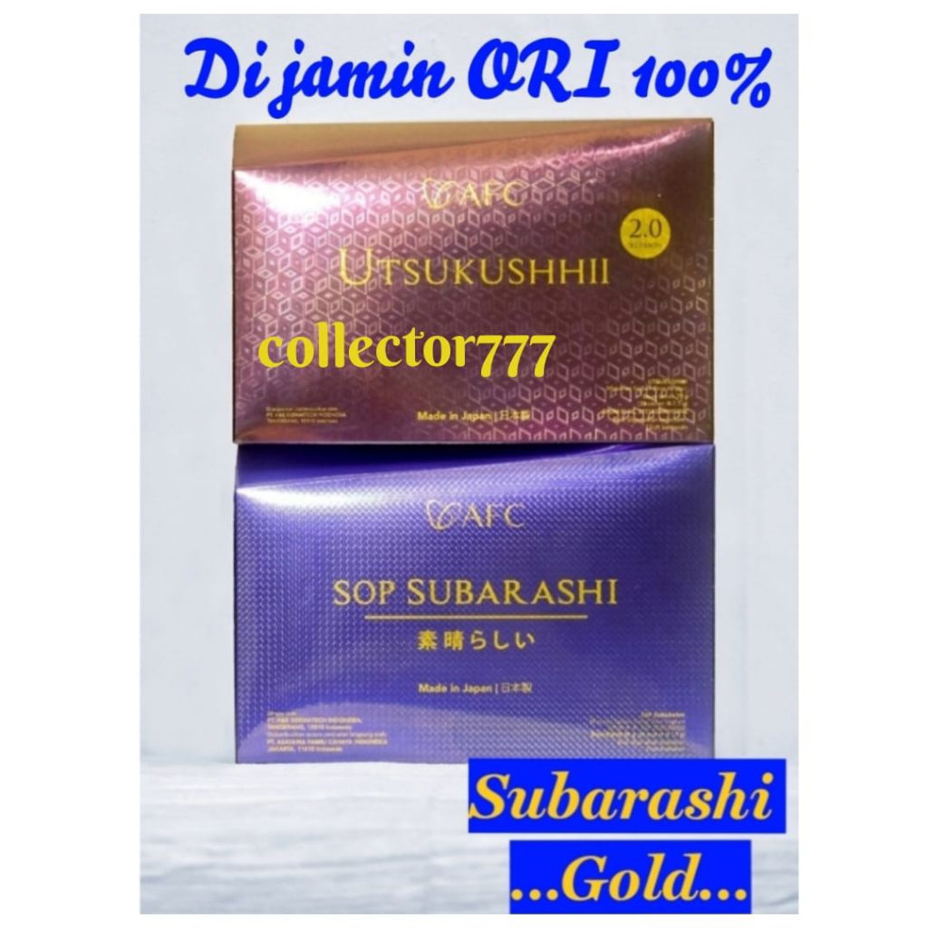 SUBA GOLD + UTSU GOLD MIX 2 BOX EXP TERBARU