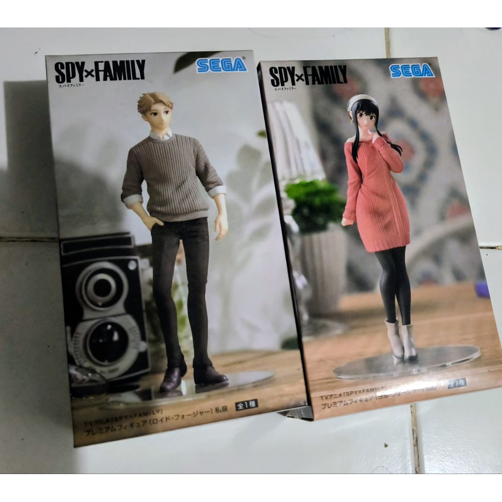 Figure Sega Yor + Loid original BIB Condition