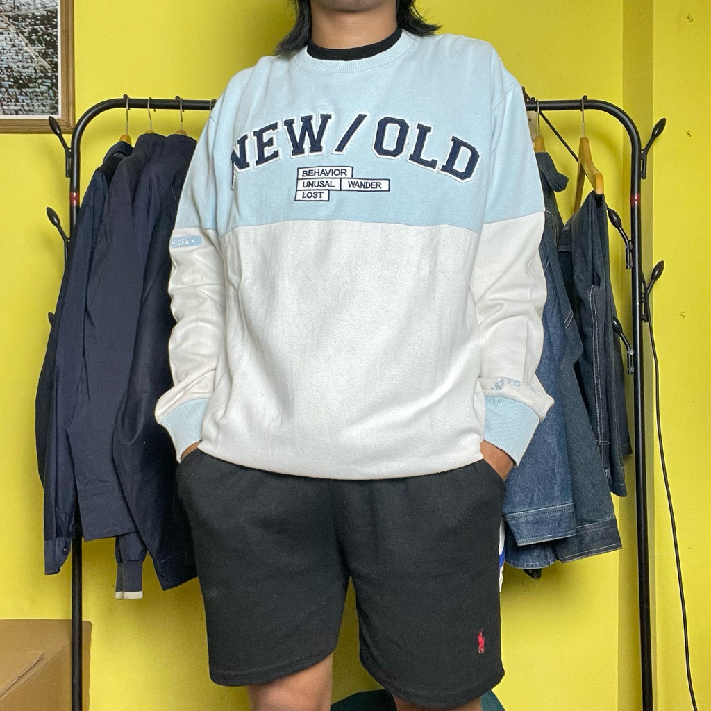 Crewneck Ambler vintage varsity bomber crewneck hnm vtg hoodie sukajan uniqlo vneck knitwear turtle 