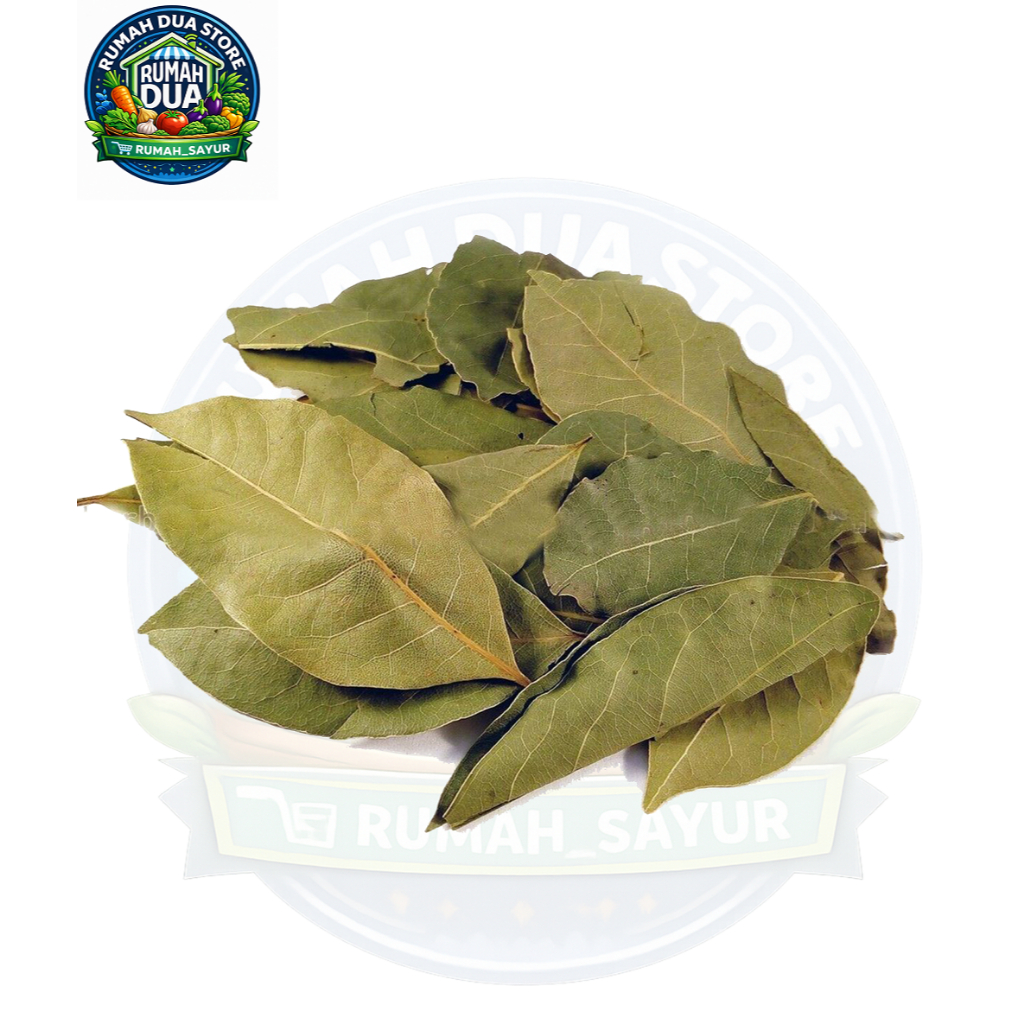Rumah_Sayur Daun salam kering 1kg / Daun salam / Daun salam organik / bumbu dapur / daun salam kerin