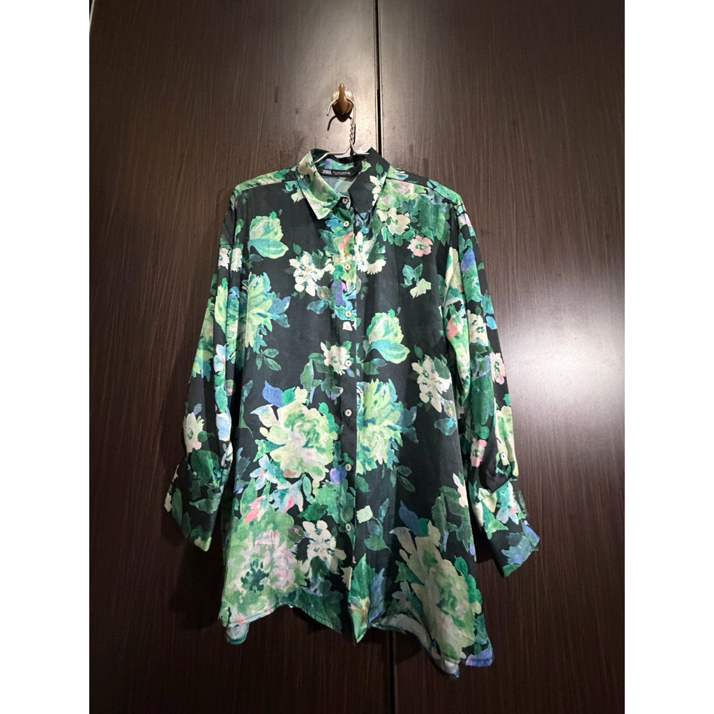 Kemeja Zara (satin silk)