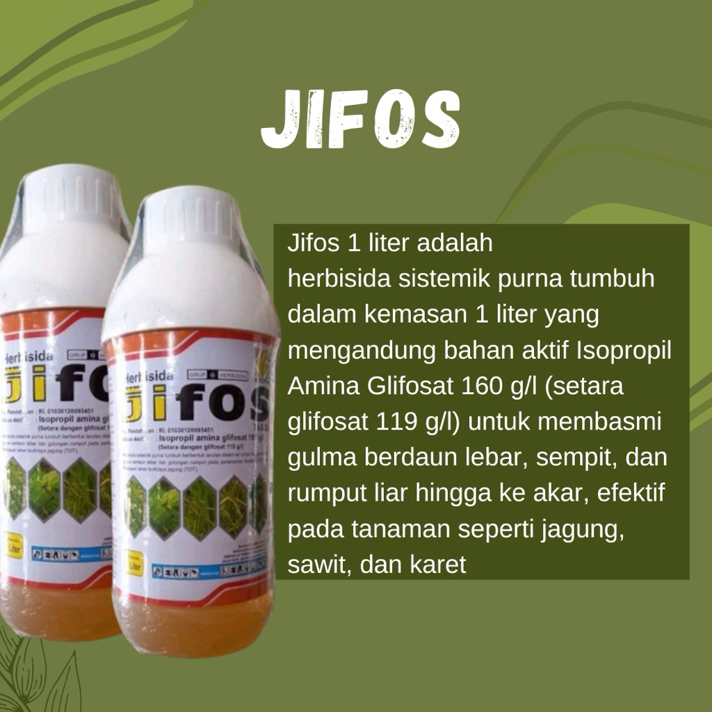 HERBISIDA JIFOS 1LITER