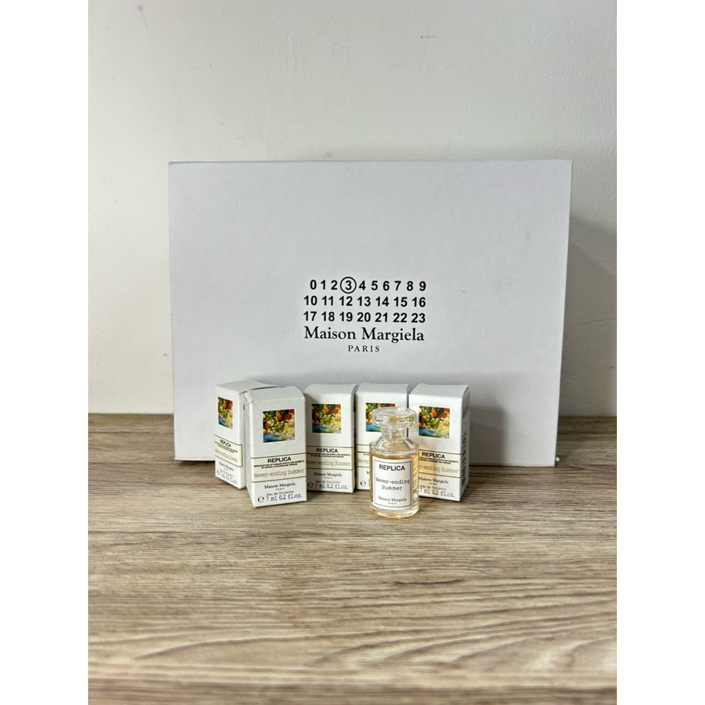 replica maison margiela miniatur perfume 7ml never ending summer
