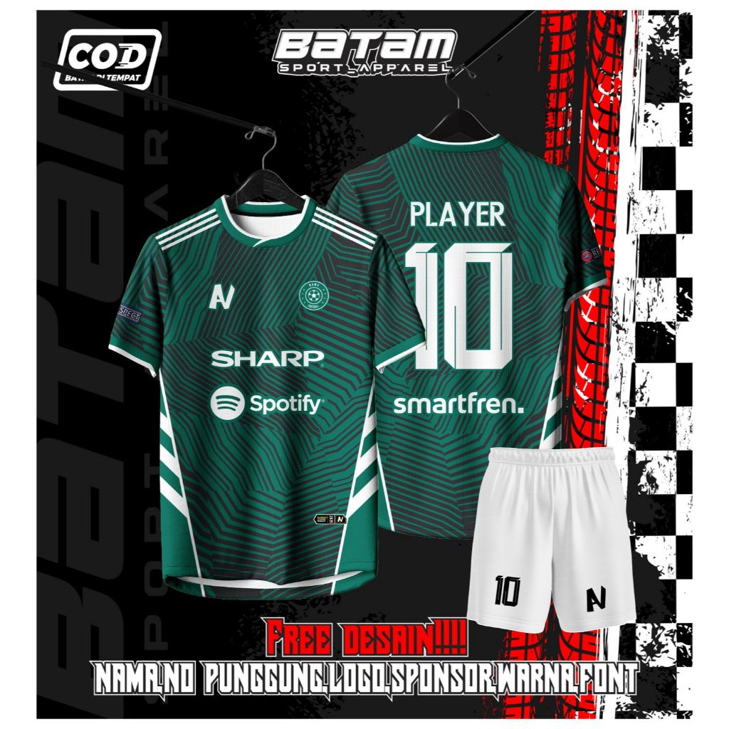 JERSEY FUTSAL / SEPAKBOLA FULL PRINTING UNGU KEREN BEBAS CUSTOM DESIGN FREE NAMA DAN NOMOR PUNGGUNG 