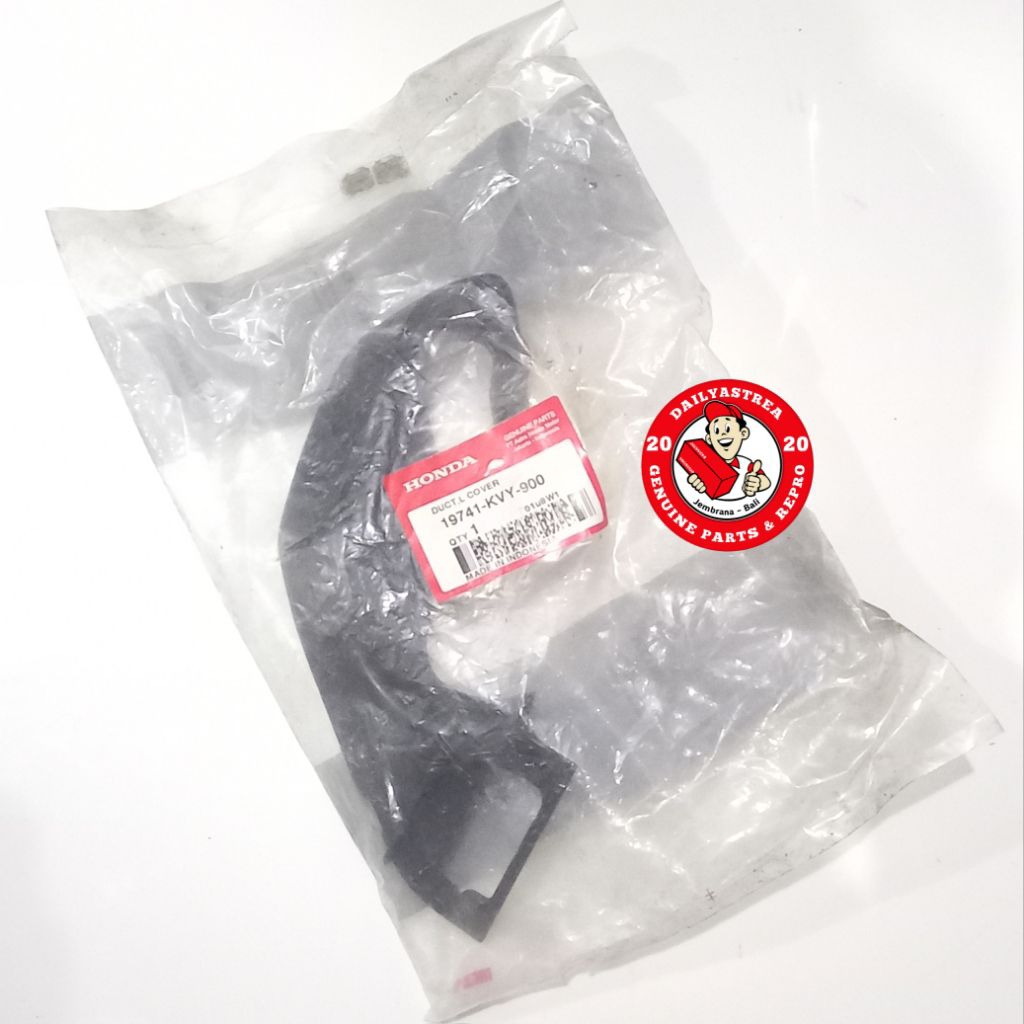 DUCT L COVER TUTUP BLOCK CVT HONDA BEAT KARBURATOR KARBU OLD ORIGINAL ORI AHM 19741-KVY-900