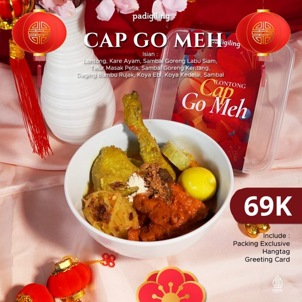 Lontong Cap Go Meh Sajian Lengkap Padigiling