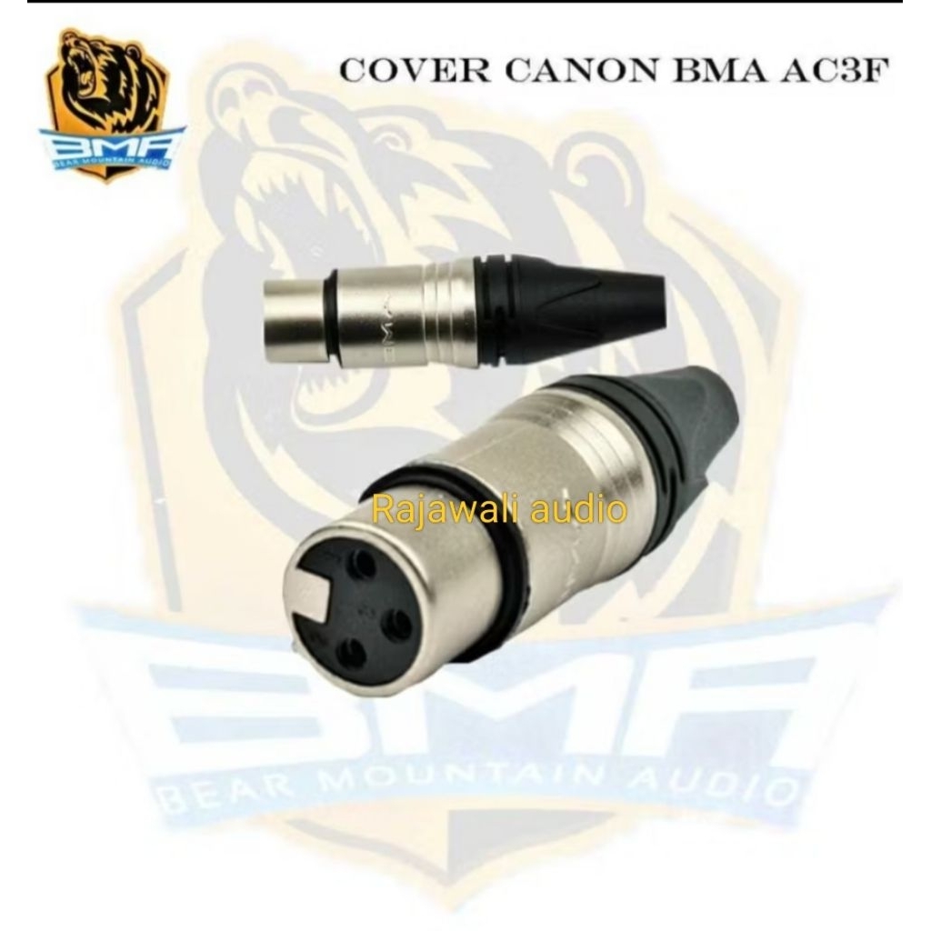 Jack Canon BMA original,Jack Canon female AC3F, Jack konektor 3 pin