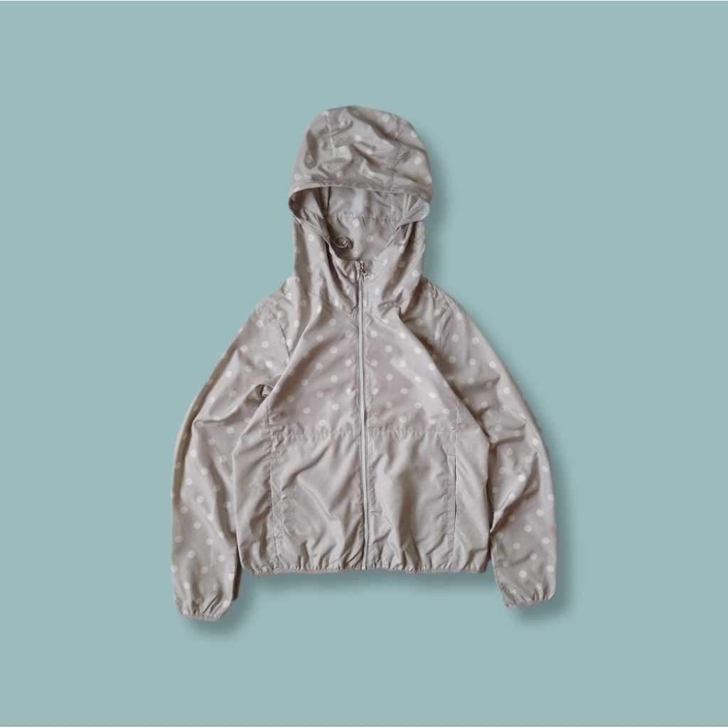 Uniquesport - Jaket Olahraga Running Uniqlo Parasut Lightweight Second