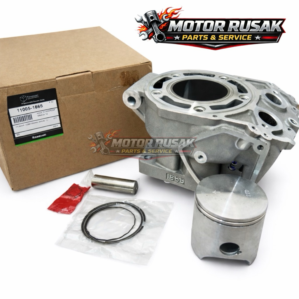 BLOK SEHER KOMPLIT PISTON KIT NINJA 150R OLD NINJA 150RR NINJA 150RR NEW NINJA 150SS 1855