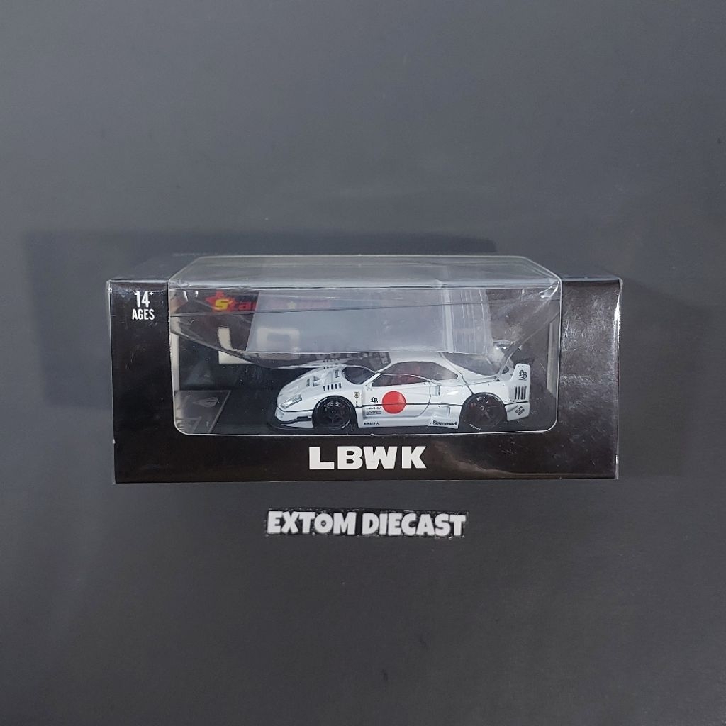 Star Model Ferrari F40 LBWK White