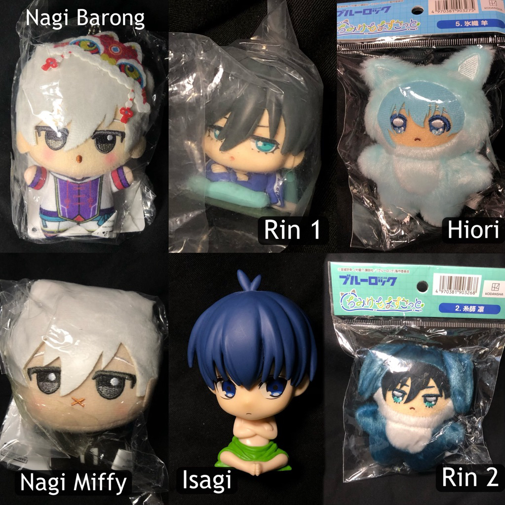 [ Official Merchandise ] Bluelock Chibigurumi / Chimike / Chimikemo / Onemutan / Saun Figure Nagi Is