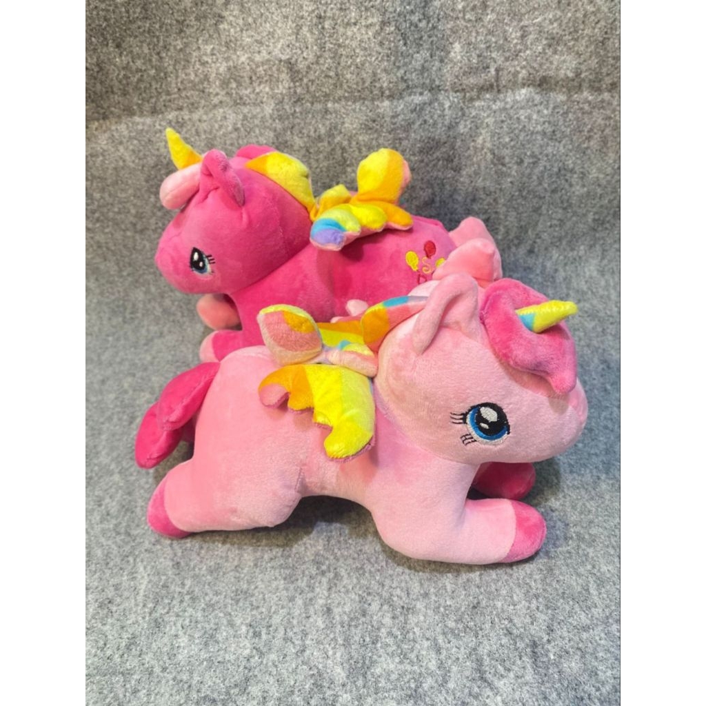 boneka unicorn / boneka kuda poni / boneka kuda laying
