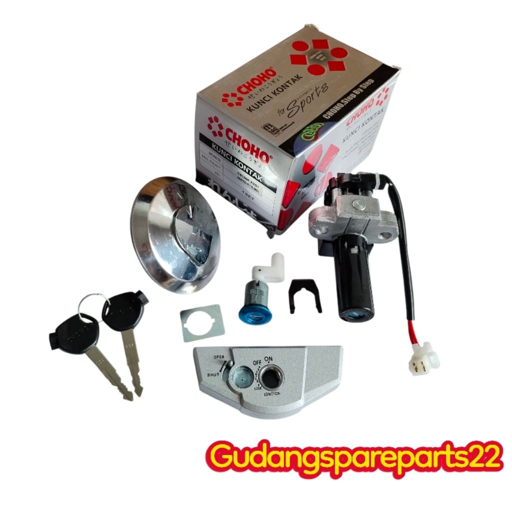 Kunci Kontak Key Set Plus Tutup Tangki Old CB 150R CB150R Lama K15 Original CHOHO