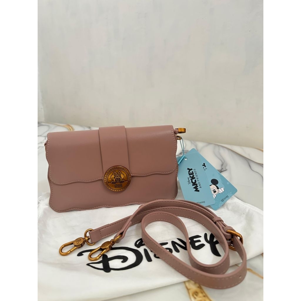 Tas Disney ORIGINAL Minnie Mickey Mouse Pink Tas selempang wanita