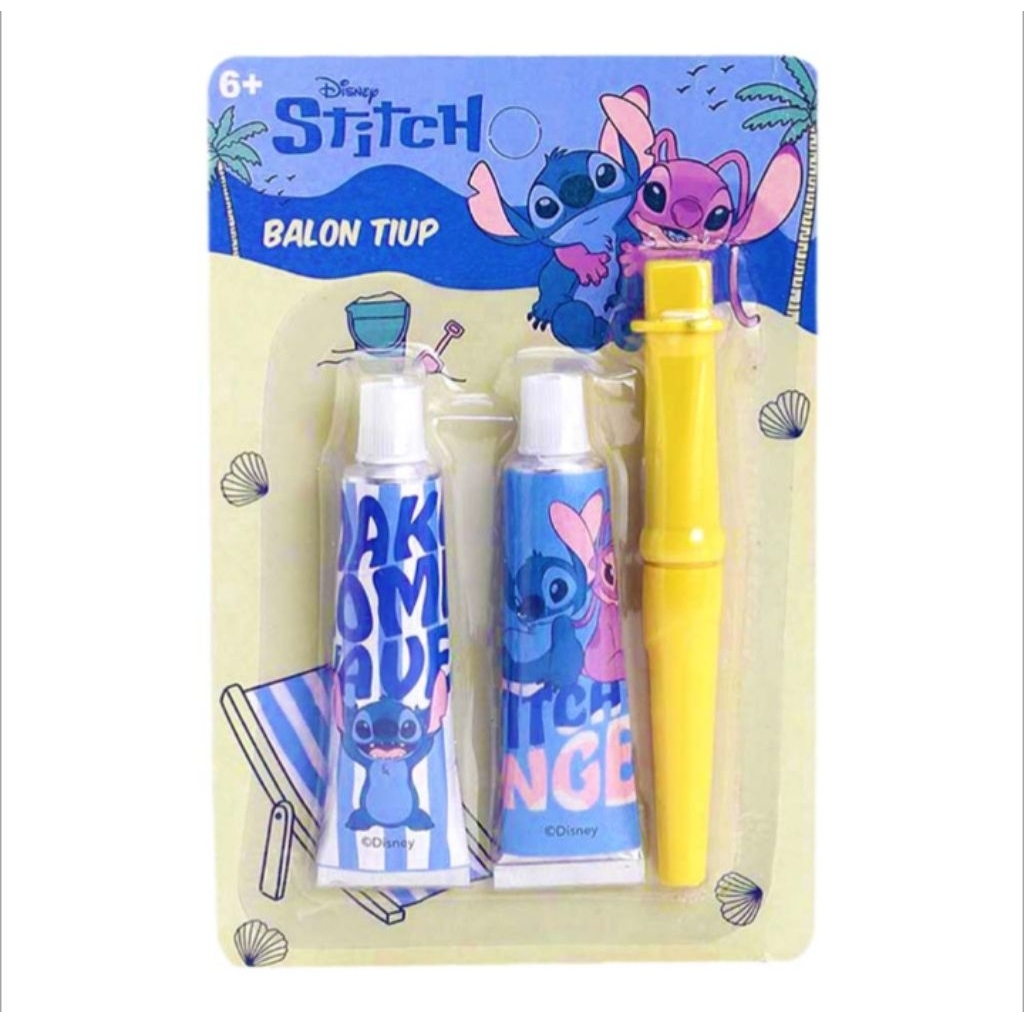 Alfamart Disney Lilo & Stitch Balon Tiup Mainan Anak Assorted