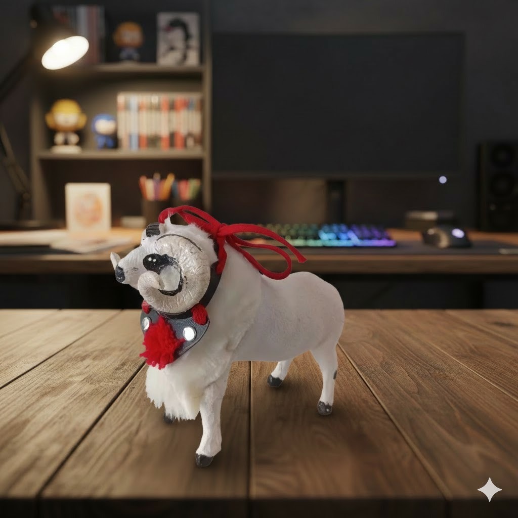 Mainan Miniatur Domba Garut