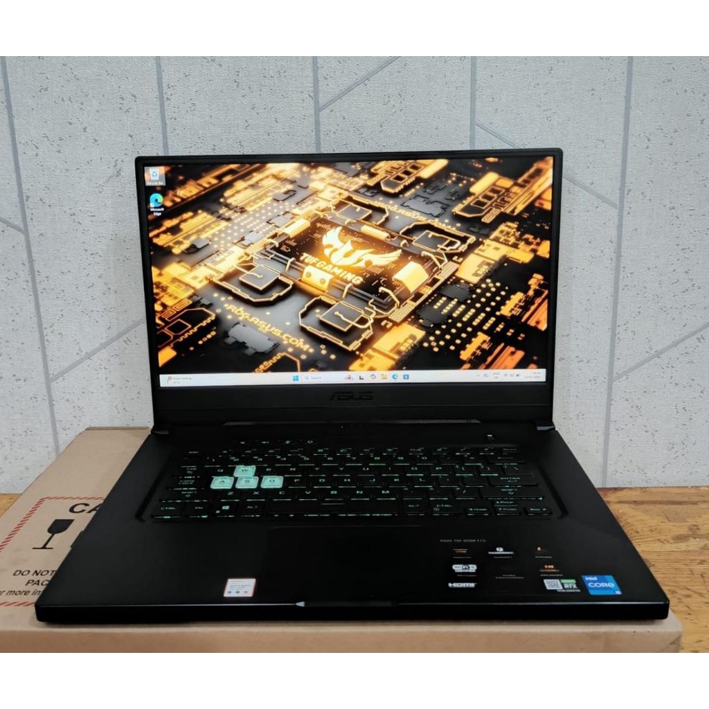 Laptop Gaming Editing Asus Tuf Dash F15 FX516PC, Intel Core i5-11300H, Gen 11Th, Ram 8Gb /512Gb SSD,