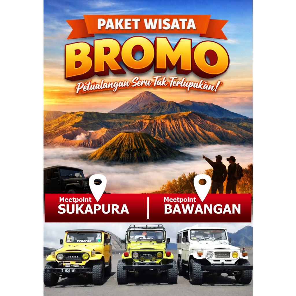 PAKET WISATA BROMO - Private trip Bromo untuk grup
