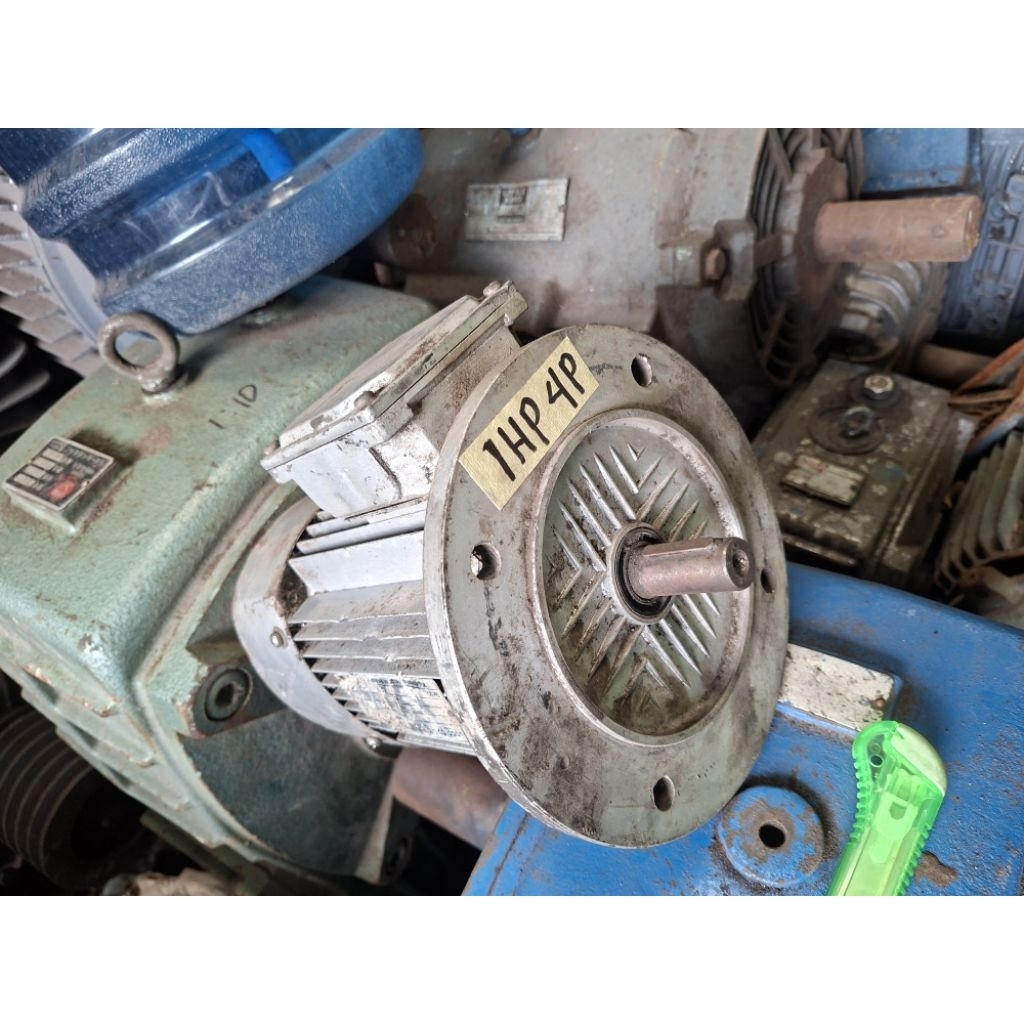 dinamo flange 1 hp 3 phase