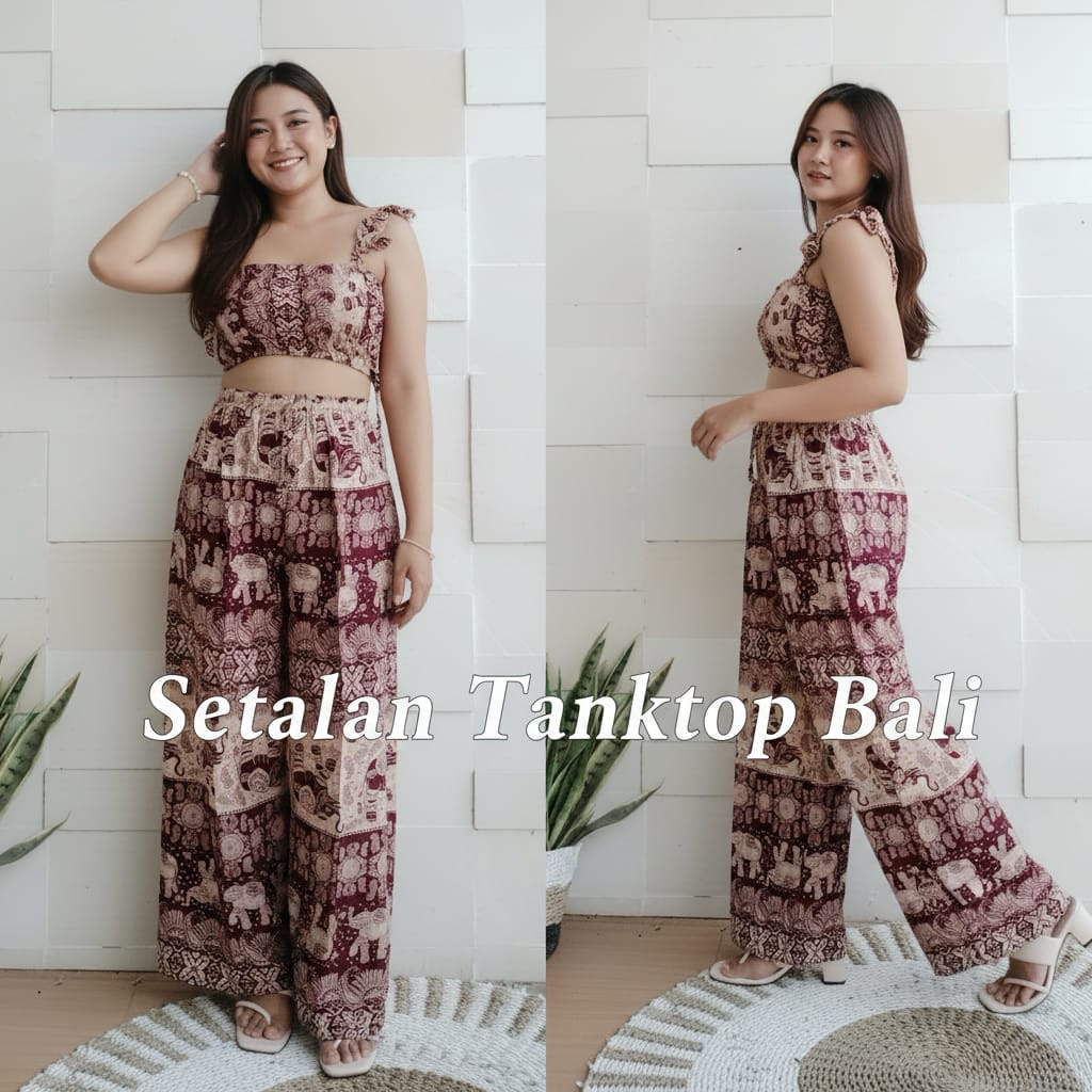 Setelan Tanktop Bali