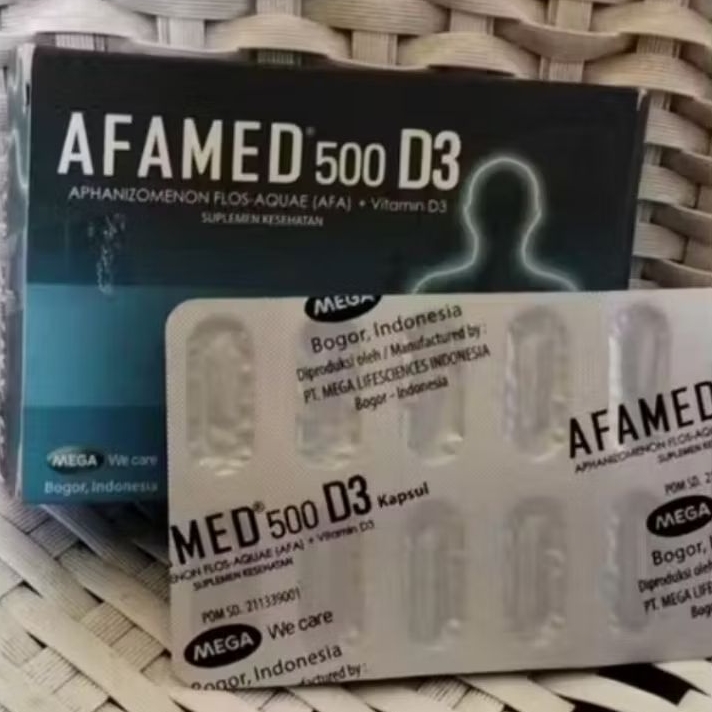 AFAMED 500 D3 STRIP 10 KAPSUL